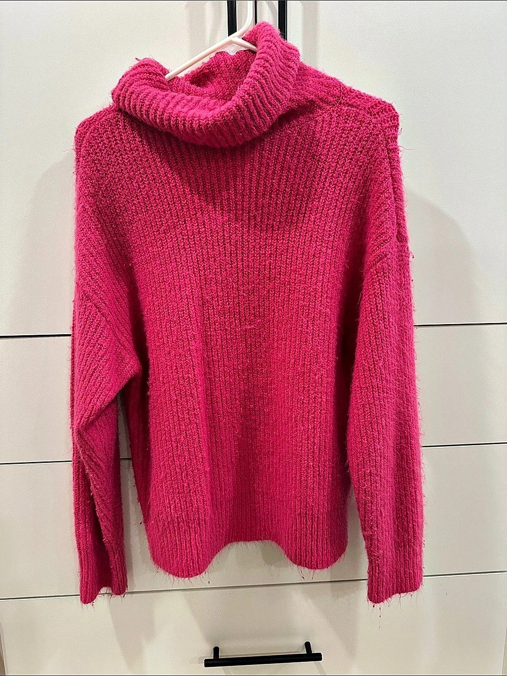 Turtleneck Sweater Pink
